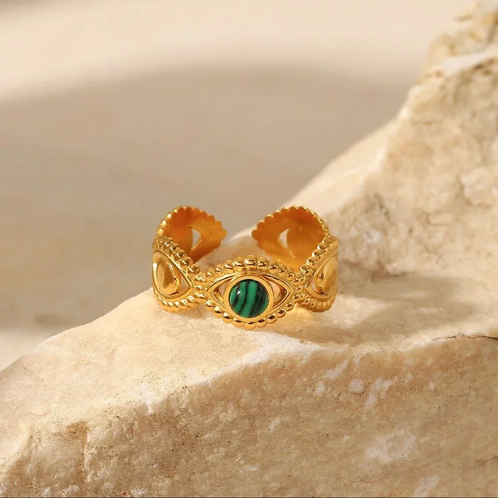 Lois Evil Eye Ring - Picture 2 of 7